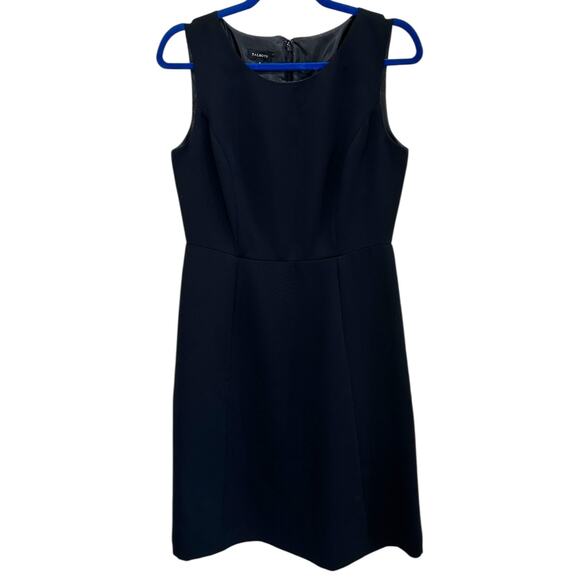 Talbots Classic Ponte Sheath Dress In Black - Picture 7 of 7